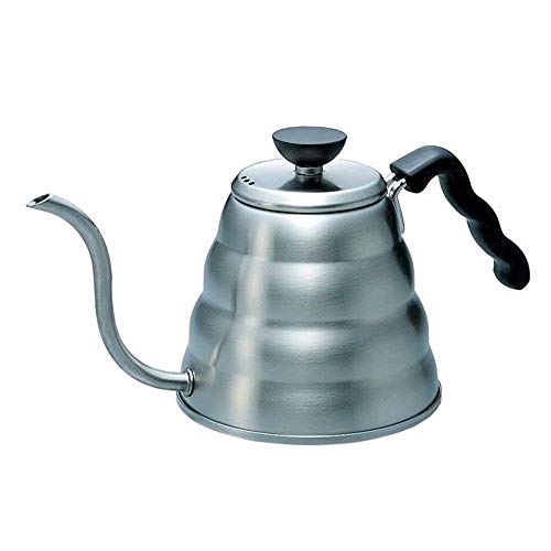 Hario V60 Buono Drip Kettle Electric Gooseneck Coffee Kettle 800 mL,  Stainless Steel, Silver