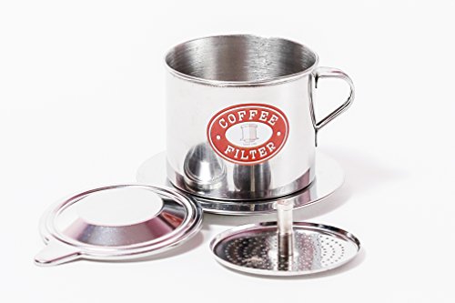 Thang Long Vietnamese Coffee Filter Set. Also known as a Vietnamese Coffee  Maker or Press 8oz. Gravity Insert. Multiple Sizes and Quantities Available