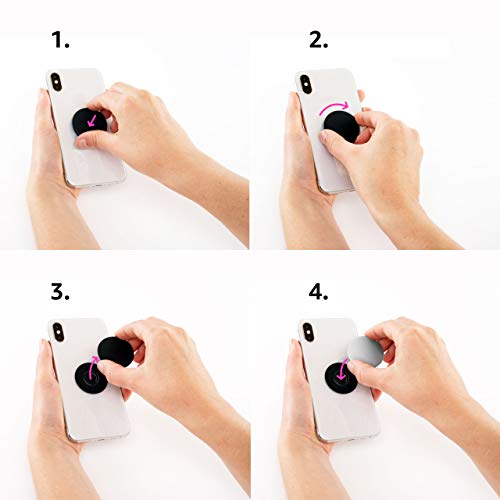 Caffeine Molecule - Coffee Lover Barista - Chemistry PopSockets PopGrip: Swappable Grip for Phones & Tablets