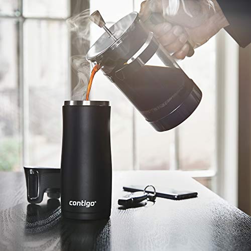 Contigo Autoseal West Loop Stainless Steel Travel Mug 16 Oz., Matte Black