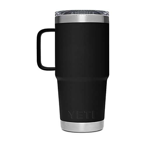 YETI Rambler 20 oz Travel Mug, Stainless Steel, Vacuum Insulated with –  Mochalino