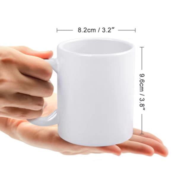 Cute Gnome Coffee Mug. I Don't Give Eeffoc Until Coffee M792, White, 11 OZ