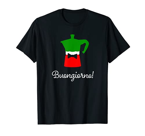 Buongiorno - Moka Pot Coffee T-Shirt