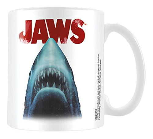 Pyramid Jaws Shark Head Coffee Mug, Porcelain, Multi-Colour