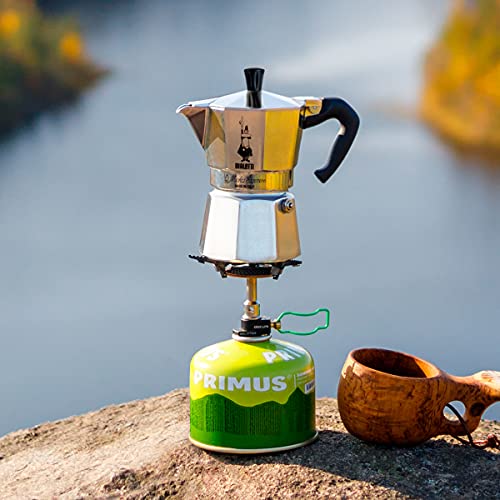 Coffee Pot, Stainless Steel Moka Pot Italian Coffee Maker 6 cup/10 OZ  Stovetop Espresso Maker for Gas or Electric Ceramic Stovetop Camping Manual