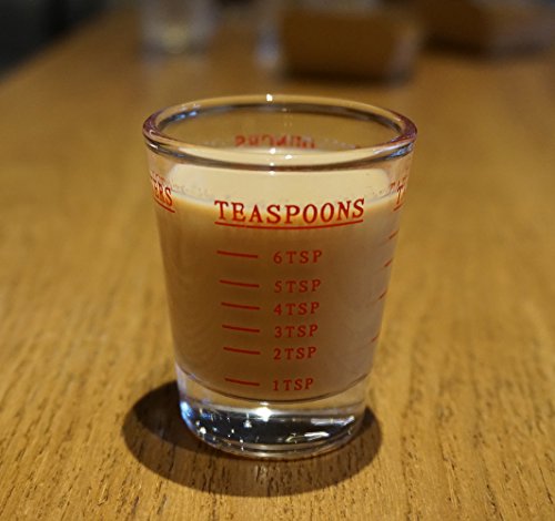 Shot Glasses Measuring cup Espresso Shot Glass Liquid Heavy Glass Wine  Glass 2 Pack 26-Incremental M…See more Shot Glasses Measuring cup Espresso  Shot