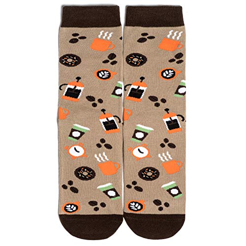 Lavley If You Can Read This - Funny Socks Novelty Gift For Men, Women and Teens (Coffee)
